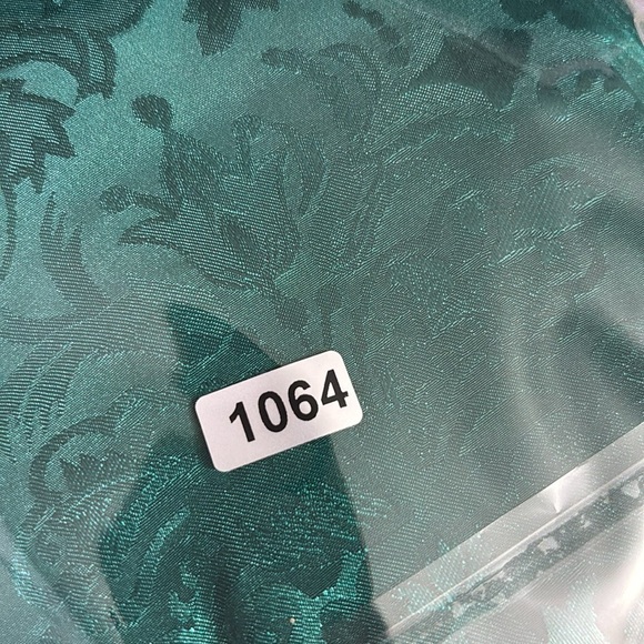 NWT 80s Victoria's Secret Jade Green Gold Crown Label Lounge Top Small w flaws - Picture 10 of 10